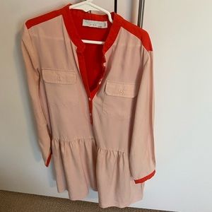2 Stella McCartney Kids Color Block Shirt dresses